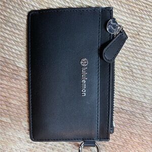 lululemon athletica Black Key & Card Holder